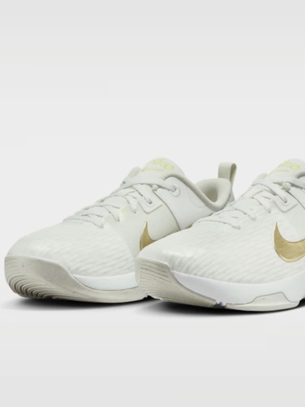Nike Zoom Bella 6 Premium Summit White Gold Size 8 - Picture 6 of 12